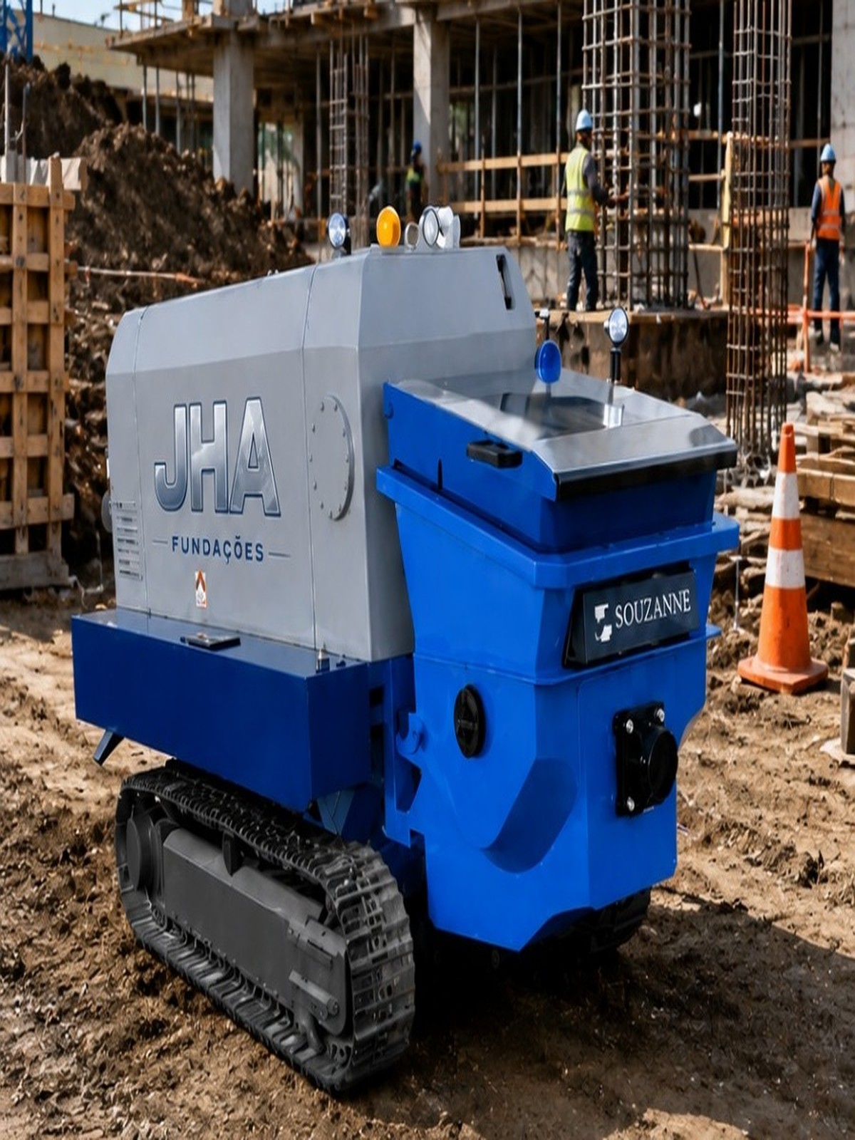Bomba de Concreto - JHA Terraplenagem São Paulo